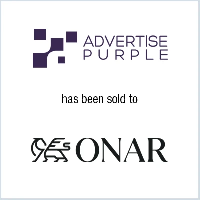 Advertise Purple has been sold to ONAR